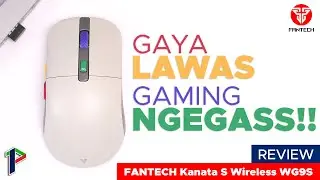 Bukan Gaming Mouse Biasa?! - FANTECH Kanata S Wireless Gaming Mouse WG9S Review Indonesia