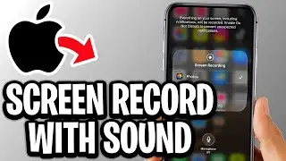 iPhone Air - How to Screen Record With Sound