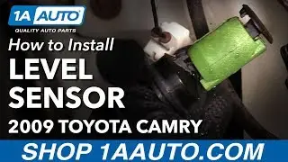 How to Replace Windshield Washer Fluid Level Sensor 06-11 Toyota Camry