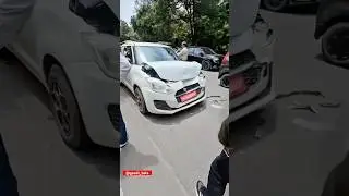 TATA NEXON SAFETY FRONT BACK CRASH SWIFT CIAZ HIT#trending #shorts #tata #nexon #safety #build#crash