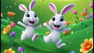 Baby Bunnies Go Bounce Bounce Bounce | English Nursery Rhyme | Kids Songs | Baby Music