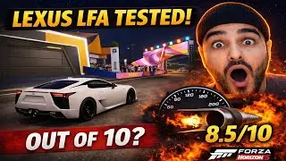 Tested the Lexus LFA in Forza Horizon 5 | Rating It Out of 10