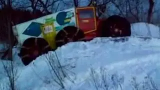 Вездеход Торос-М на трассе ДжипФест 06-03-2010