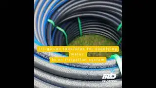 Irrigation tube/pipe for supplying water to an irrigation system.  #irrigationservices #irrigation