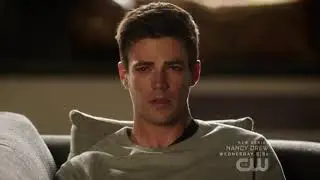 The Flash 6x02 Joe gives Barry pep talk about being Hero Scene HD