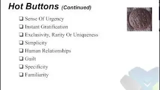 Creative Marketing - Psychological Hot Buttons - Part 4 of 5