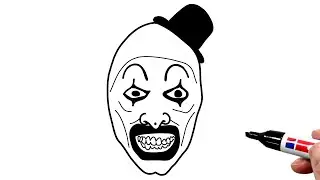 How to Draw Art the Clown