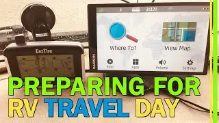 RV TRAVEL DAY PREPARATIONS | EEZ TIRE PRESSURE MONITOR SYSTEM | RV TPMS | MAGNUM INVERTER FAIL EP142