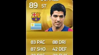 FIFA 15 SUAREZ 89 Player Review & In Game Stats Ultimate Team