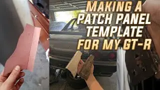 Fabricating a Patch Panel for My Rusty R32 GTR |  Day 7 of 30 Day Challenge