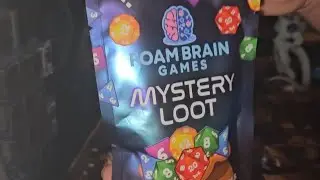 Foam Brain Games Mystery loot Dice blind bags