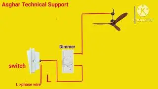 Fan Regulator coonection Wiring diagram |Ceiling fan Regular Connection |It is Electrical.