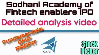 Sodhani Academy of fintech enablers IPO | Sodhani Academy IPO detailed profit and GMP analysis