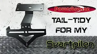 Husqvarna Svartpilen 401 Tail Tidy Removal & Powerbronze Installation  #czo #svartpilen #powerbronze