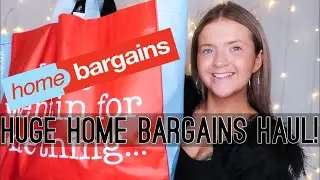 HUGE HOME BARGAINS HAUL! | JUNE 2019 | HARRIET MILLS