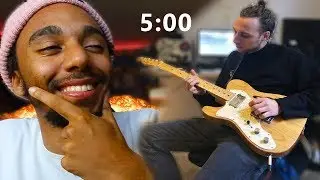 CAN HE MAKE A BEAT IN 5 MINUTES ? (CHALLENGE)