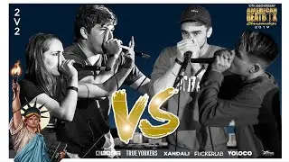 Dreamerz vs Nice Katz | 2V2 Top 4 Battle | ABCX | American Beatbox Championships 2019