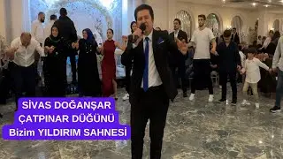 Sivas Doğanşar Çatpınar Düğünü Bizim YILDIRIM Sahnesi #müzik #düğün #nişan #halay #sivas