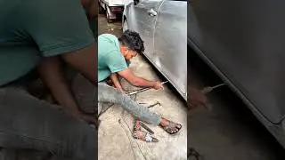 Car Door Panel Dent by Special Tools ! #CarDenting #carpainting #specialtools #DIYtools #rxmechanic