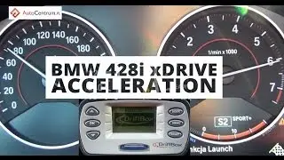 BMW 428i xDrive 2.0 245 PS (on dry) - acceleration 0-100 km/h