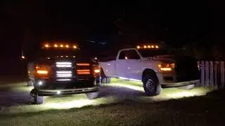 2 matching 2019 dodge work trucks done