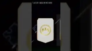 FIFA 23! 1 Of 5 87+ Base Or Wc Hero Player Pack Pick Opening!