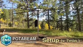 POTAbeam DX-75+ Портативная шестилучевая КВ-антенна
