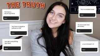assumptions about me...