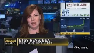Etsy pops on revenue beat