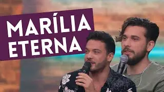 Gustavo Mioto e Wesley Safadão fazem homenagem a Marília Mendonça