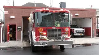 The fire trucks of Gerrittsen Beach Fire Department in Brooklyn 🚒🚑