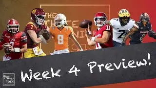Week Four Preview | Tennessee vs OU | USC vs Michigan | Utah vs Ok State | College Football Podcast