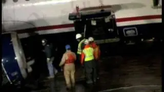 Hudson Crash  Airplane lift up