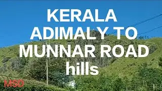 ADIMALY TO MUNNAR ROAD SIDE HILLS Munnar part 1