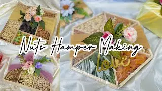 How to make nuts hamper | nuts & dry fruit hamper | full tutorial | gift ideas | mubi irshu art