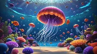 The Jumping Jellyfish&rsquo;s Ocean Bounce! 🦑🌊 | Fun Kids Song | Imaginative Learning for Children