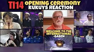 TI14 OPENING CEREMONY | KUKUYS REACTION WITH GABBI, YOWE, JG,JUWEL | WELCOME TO THE INTERNATIONAL