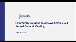 CFNS 2024 AGM