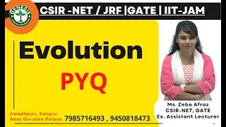 #genesis_institute | PYQ | Evolution and Behavior