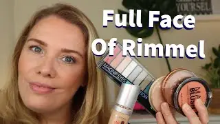 Full Face of Rimmel products - incl mini review of all the used products
