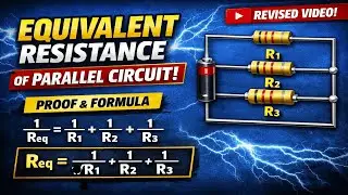 Equivalent Resistance of Parallel Circuit | Proof & Formula (3 Resistors)