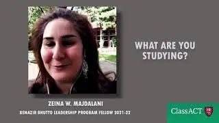 Meet Zeina W. Majdalani, the Benazir Bhutto Leadership Program's 2021/22 Fellow!