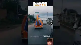 Helicopter On The Road 🚁🤯#respect #shorts #youtubeshorts