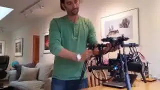 Brushless Gimbal Red Epic test