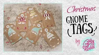 Christmas Gnome Tags Tutorial