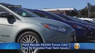 Ford Recalls 58,000 Focus Cars Because Of Possible Fuel Tank Issues
