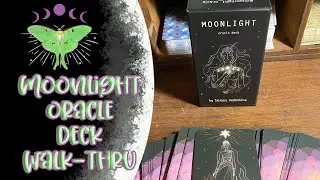 Moonlight Oracle Deck unboxing
