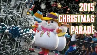 Complete 2015 Disneyland Christmas Parade - Christmas Fantasy