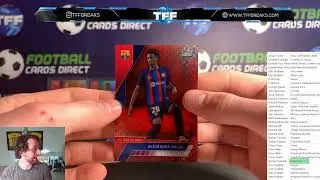 Topps Barcelona Chrome 22/23 6 Box Random #2
