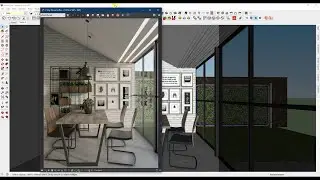 Interior Rendering Settings in Sketchup 2019 & Vray Next Tutorial #20 | Full Lighting & Render Setup
